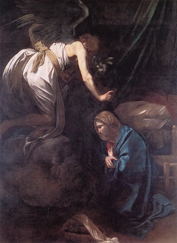 painting titled the ann and an angel