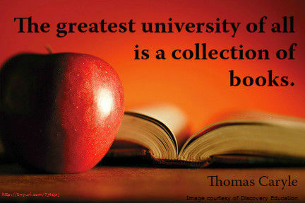 the greatest university of all is a collection of books
