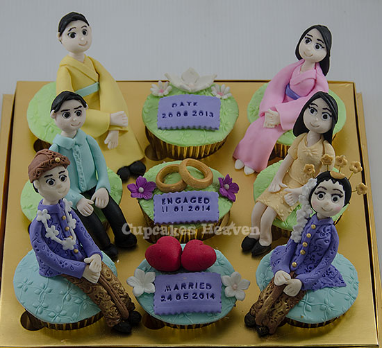 this is an image of children's birthday cupcakes