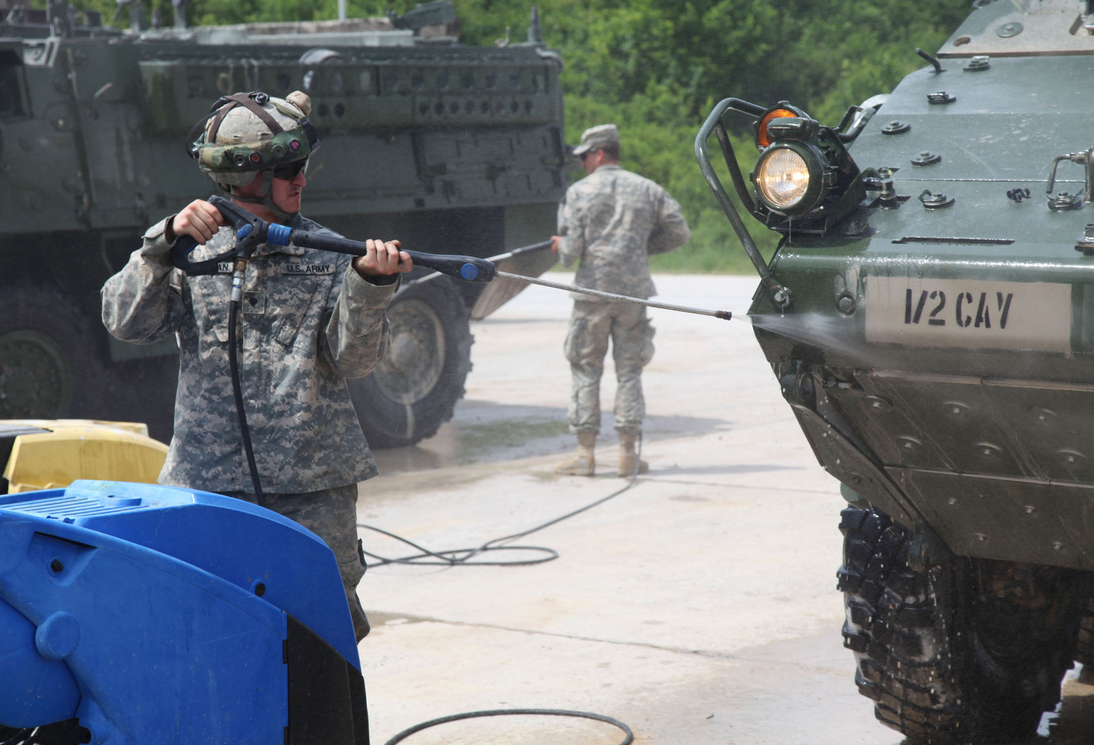 the men are preparing for their next mission