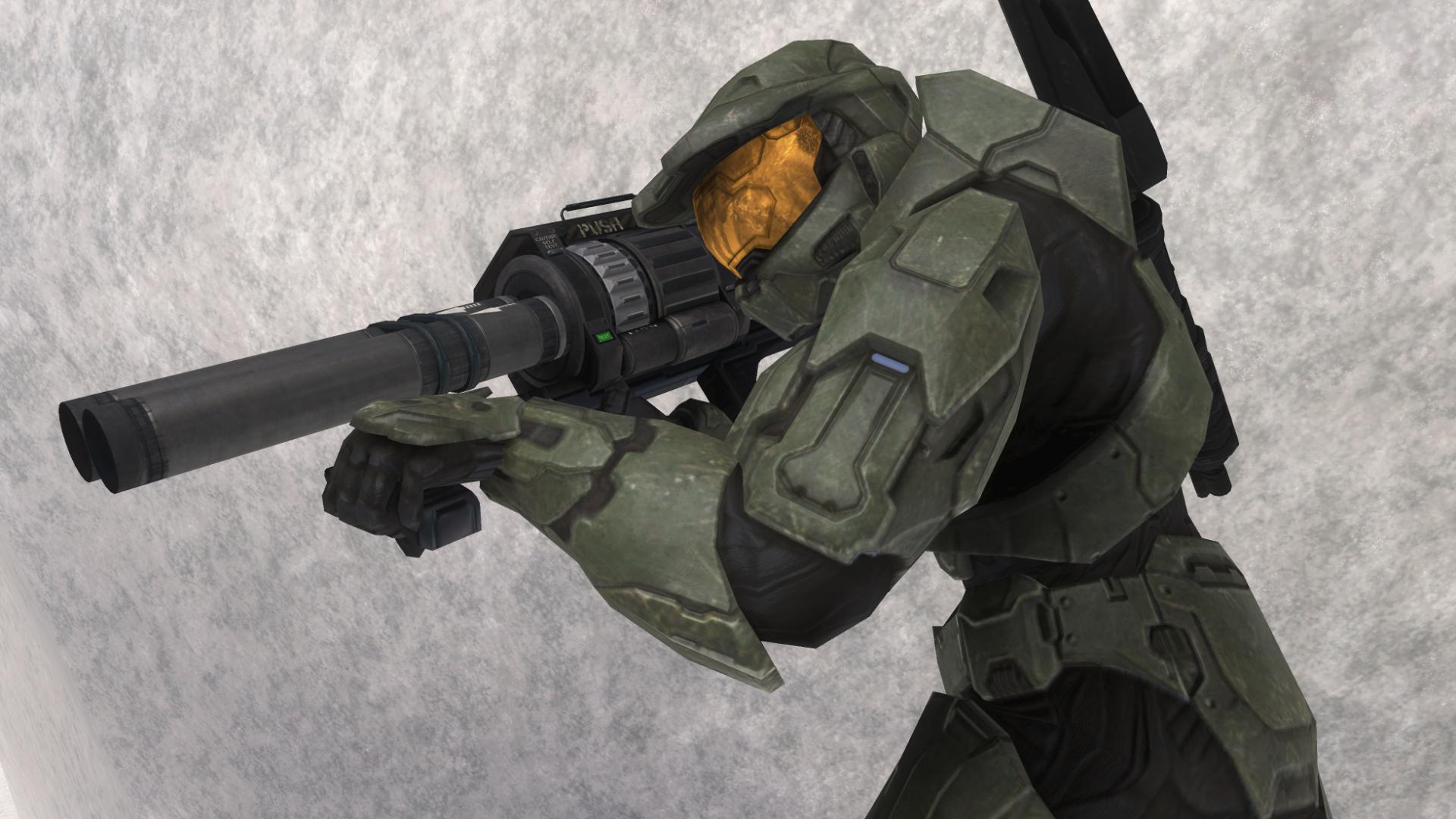 an animated image of a character from halo