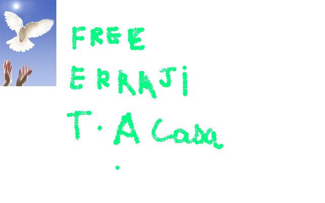 two hands reach towards a white dove on top of words free errati t a cap