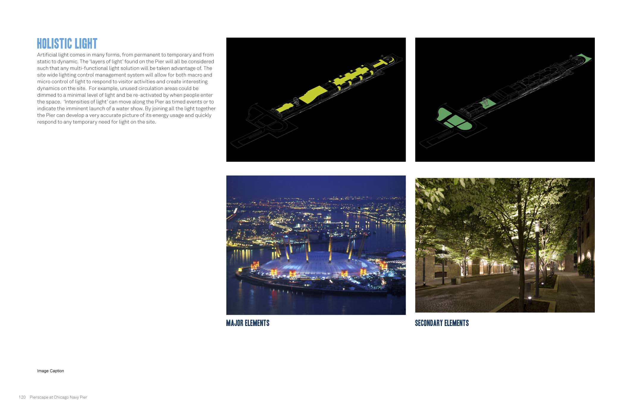 several pos of city lights are shown in three different images