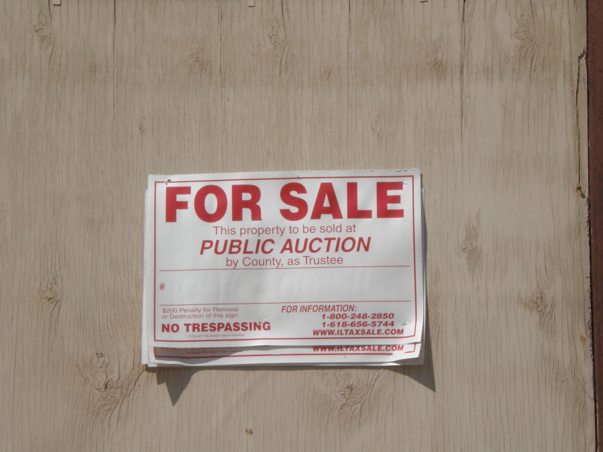 this is an image of a sign for sale