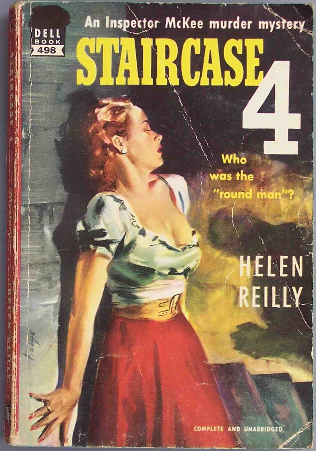 the cover of an old paperback of the book staircase 4