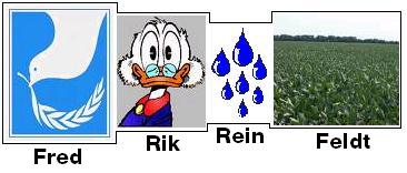 the different images have pictures of water, fruit, and animals