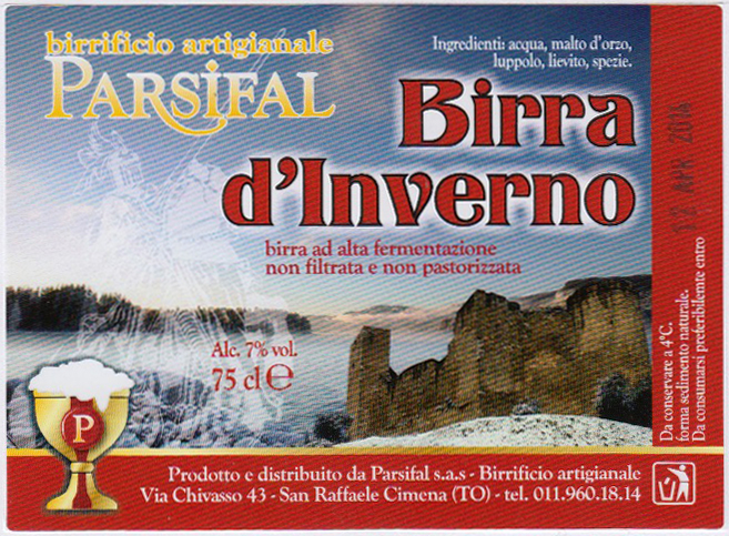 a package that says birra d'ivrero