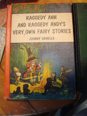 a book with an image of the words ragged ann and ragged andy's very own fairy