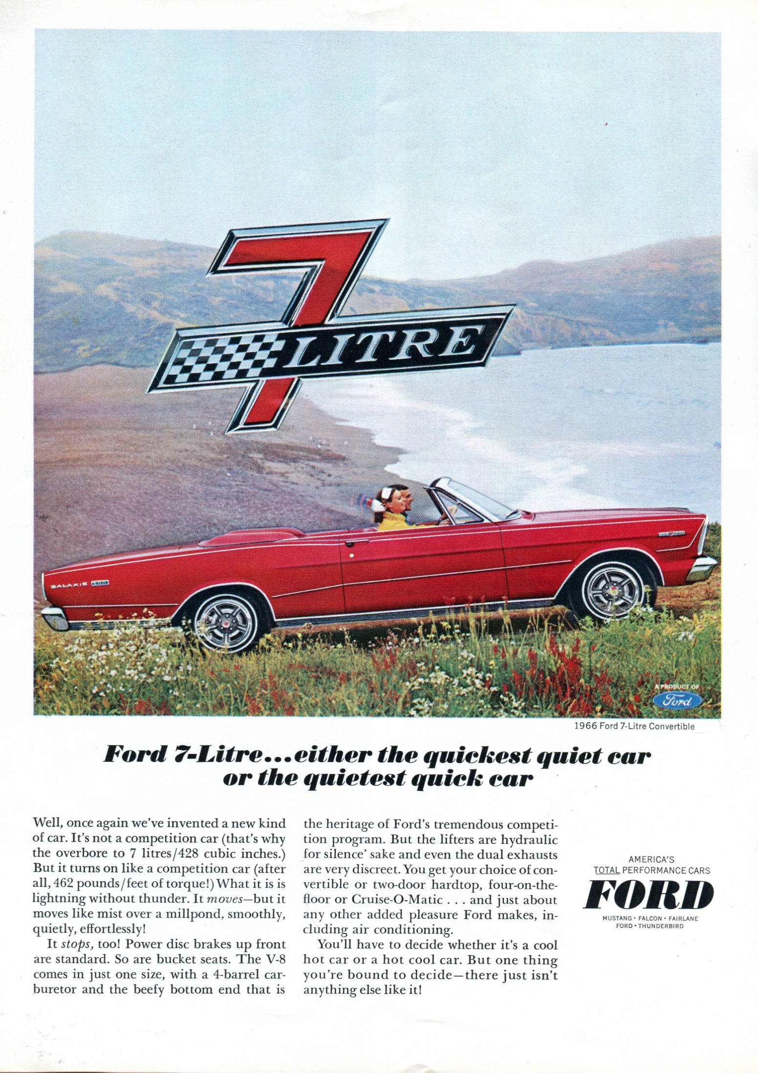 a red car that is advertising the ford z - series