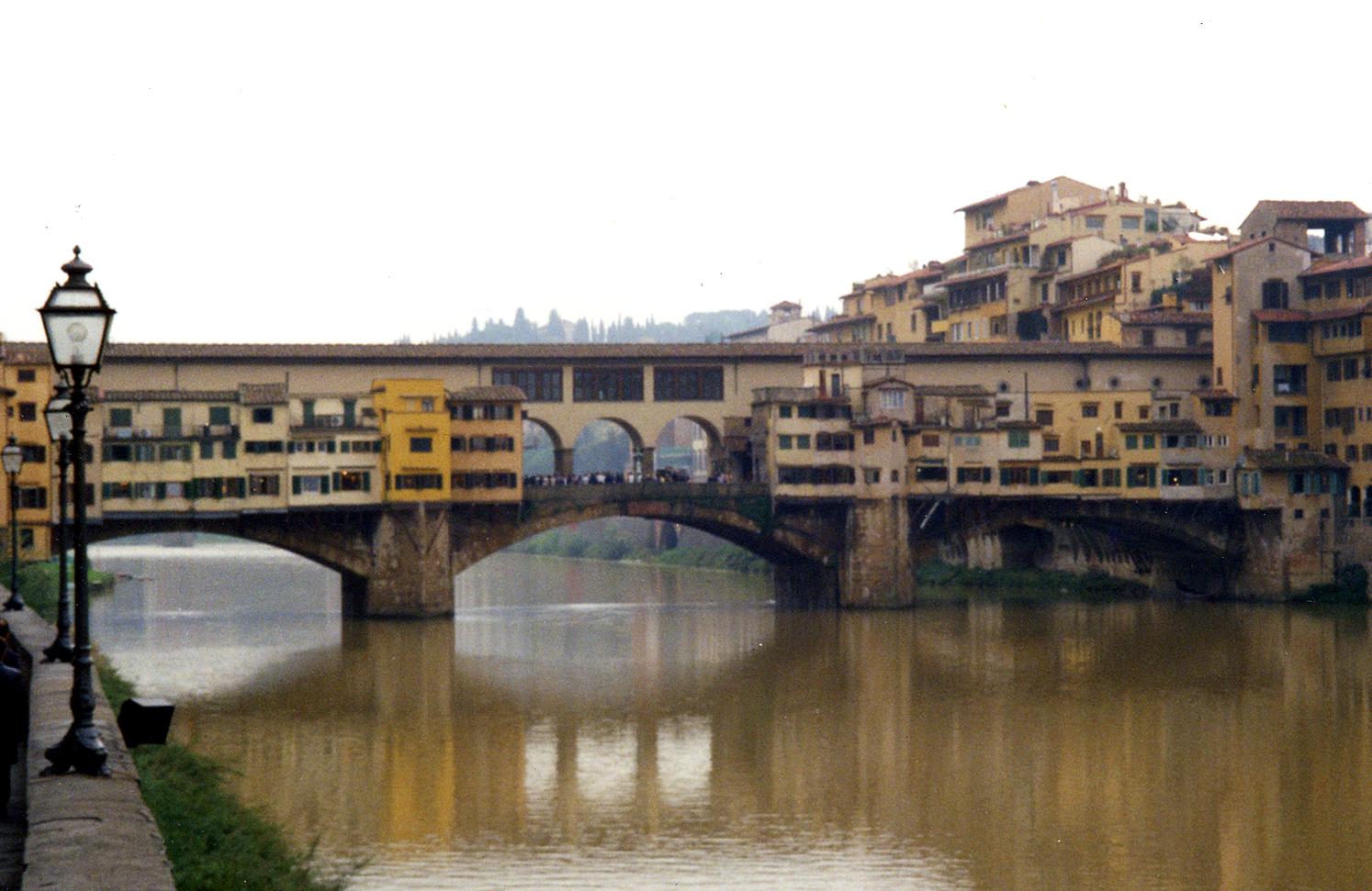 a bridge crossing over a body of water