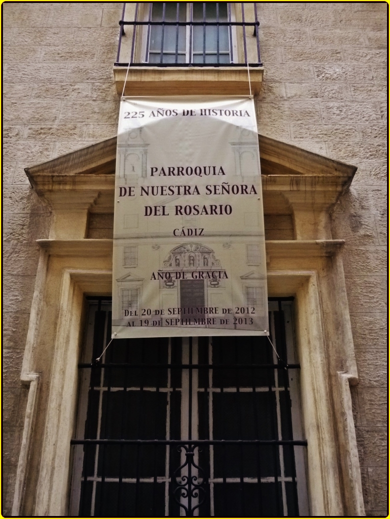 the door and sign of a building