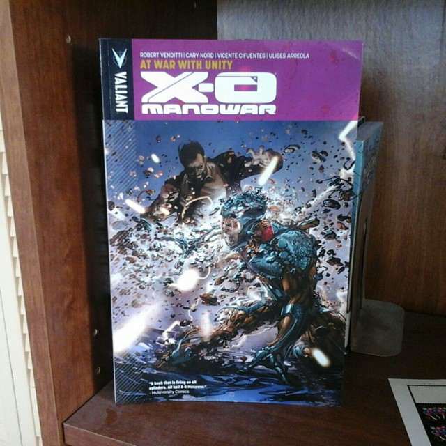 the x - 9 comic was kept in a closet