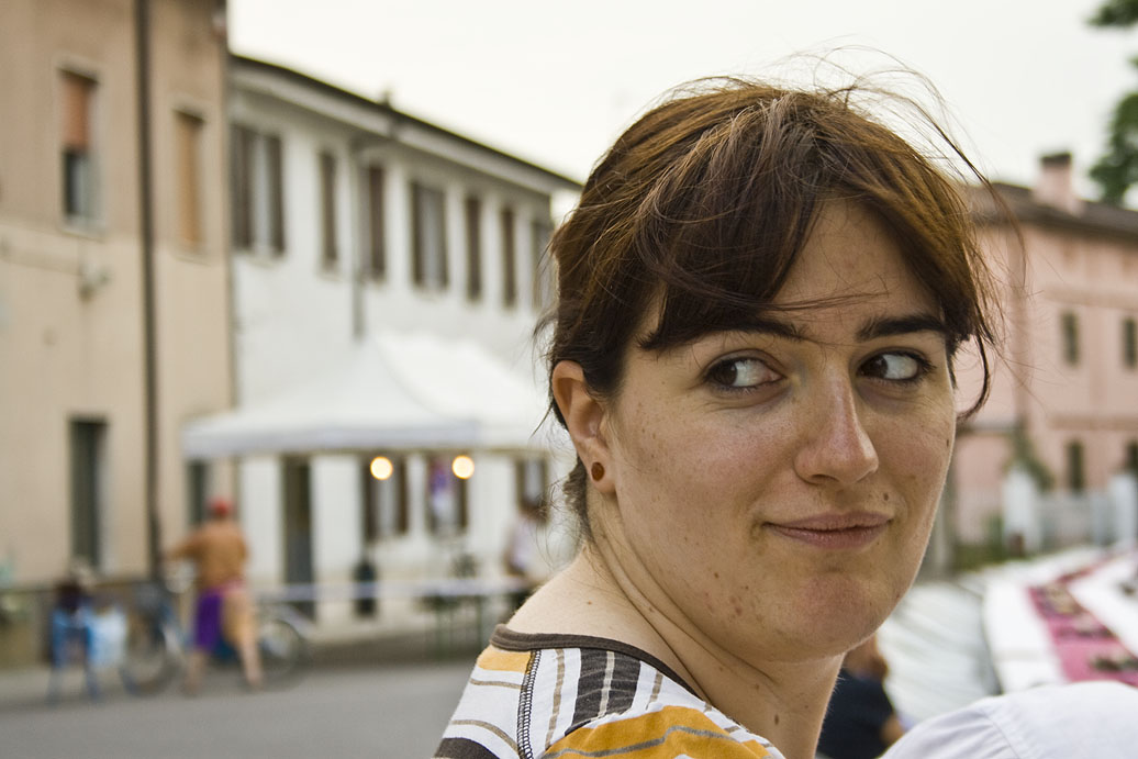 a woman with a tasty looking face is shown