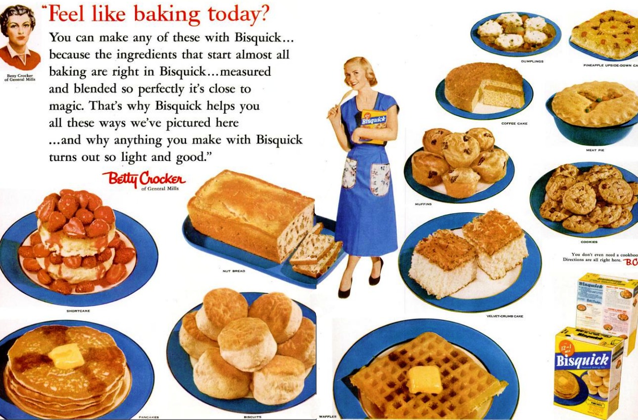 a page in an old school baking book featuring many types of cookies