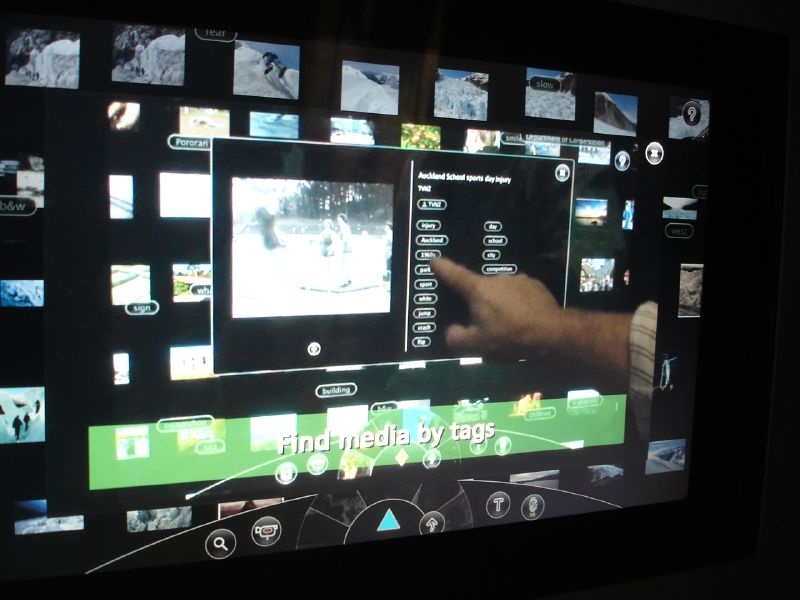 a computer screen showing some kind of video