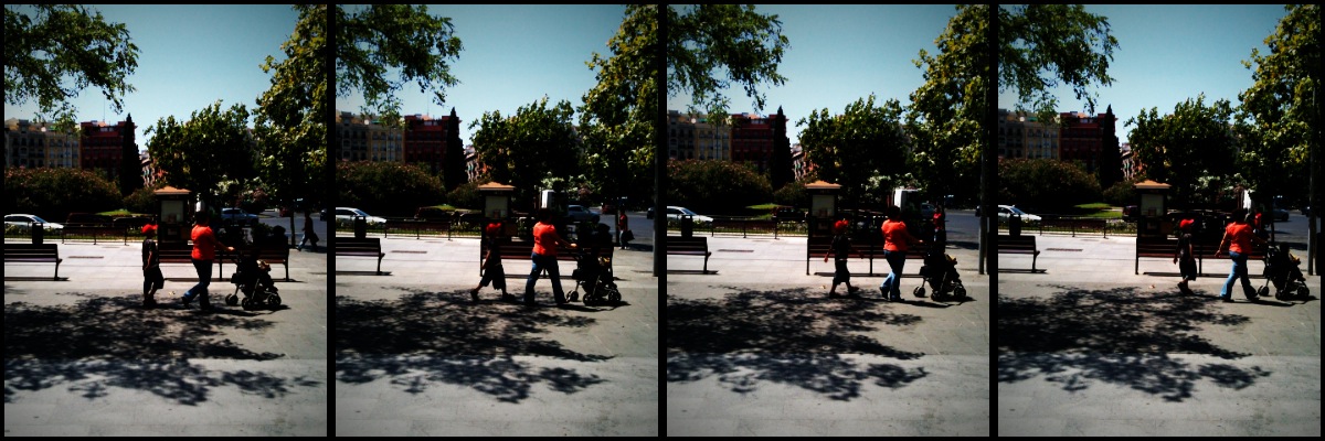 the process pos shows a man with red coat on sitting in a bench