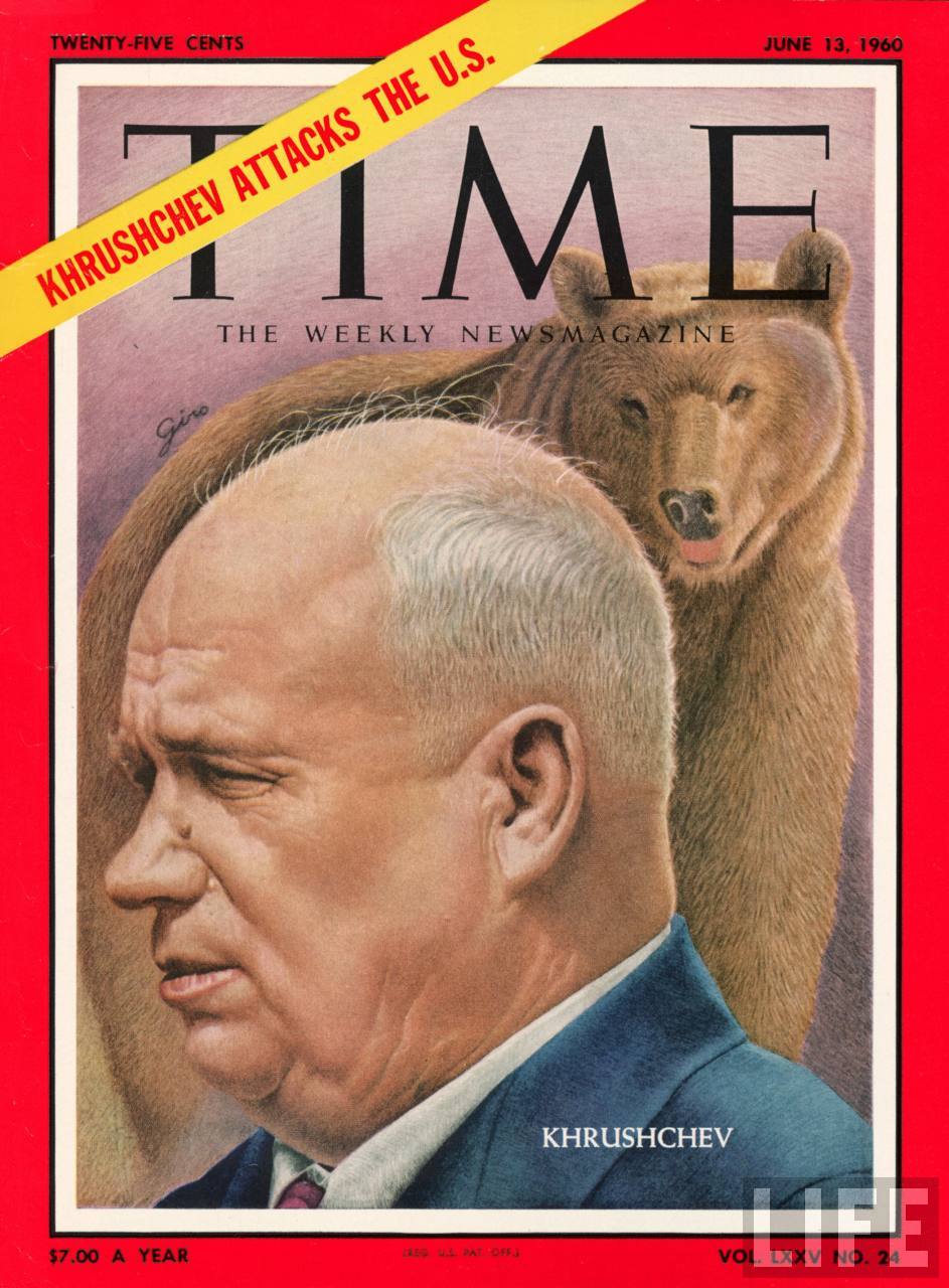 a cover image with a bear and man with a nose ring