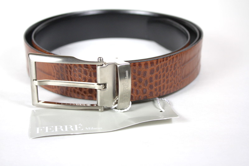 an image of a brown belt on white background