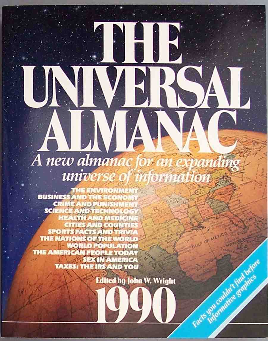 a book with the title the universal almanac