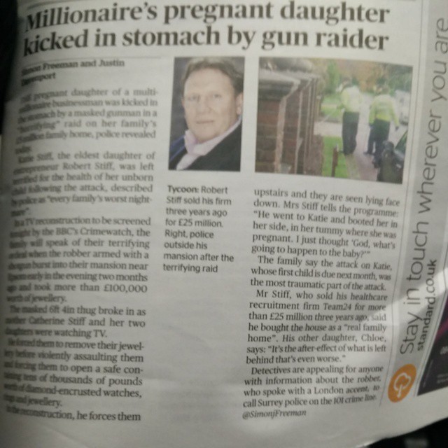 the article is in the news about a baby