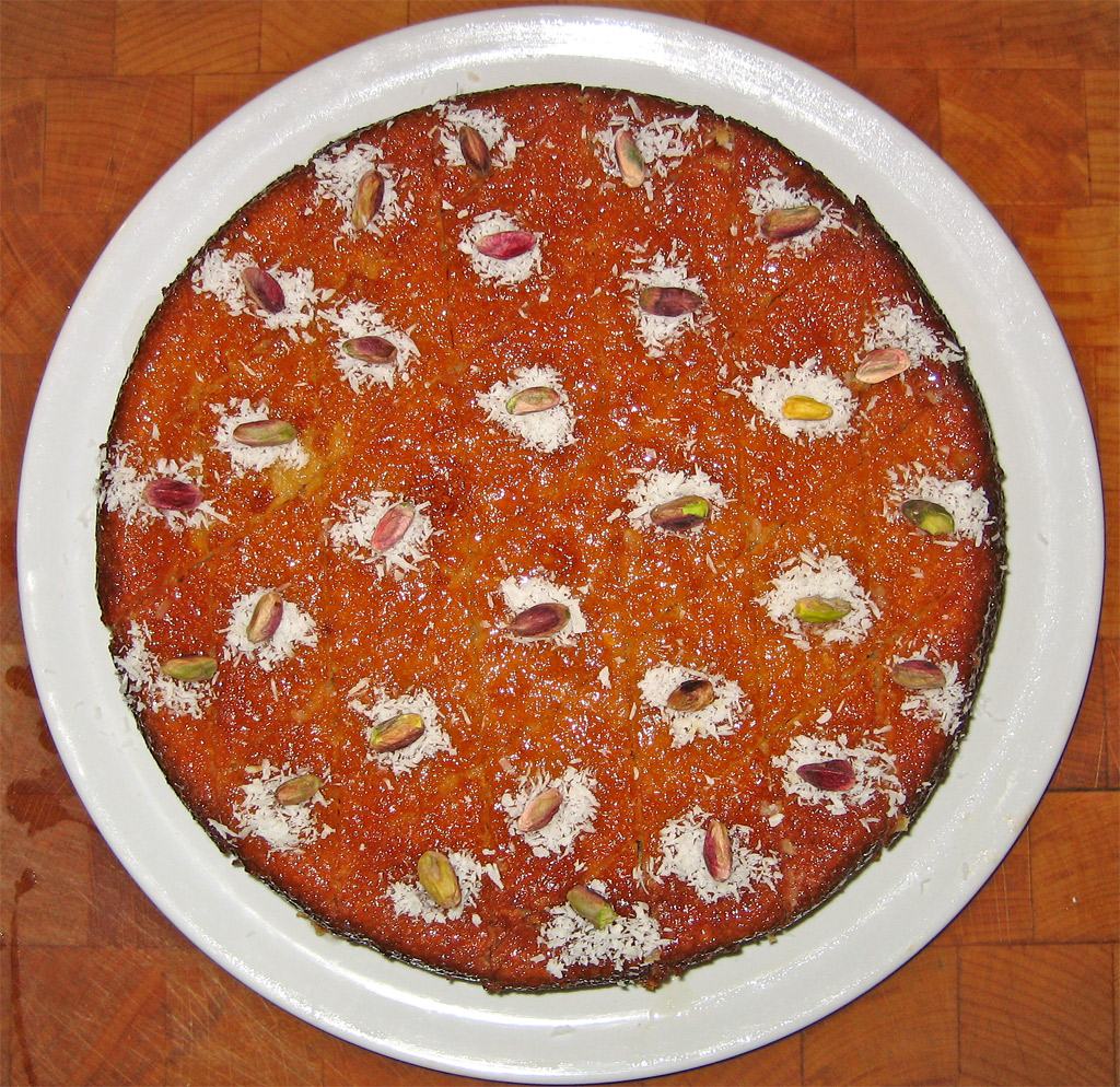 a baked pizza is shown sitting on a plate