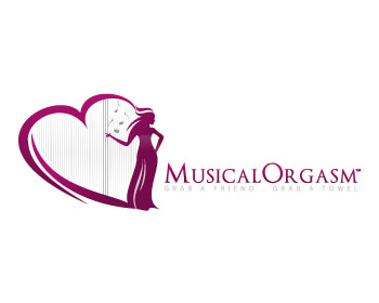 a music logo for musical orgasm