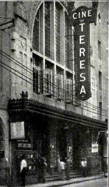 a movie theatre in the old time of 1900's