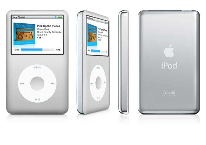 an ipod with many different features and settings