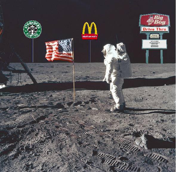 an astronaut walks on the moon during a ceremony