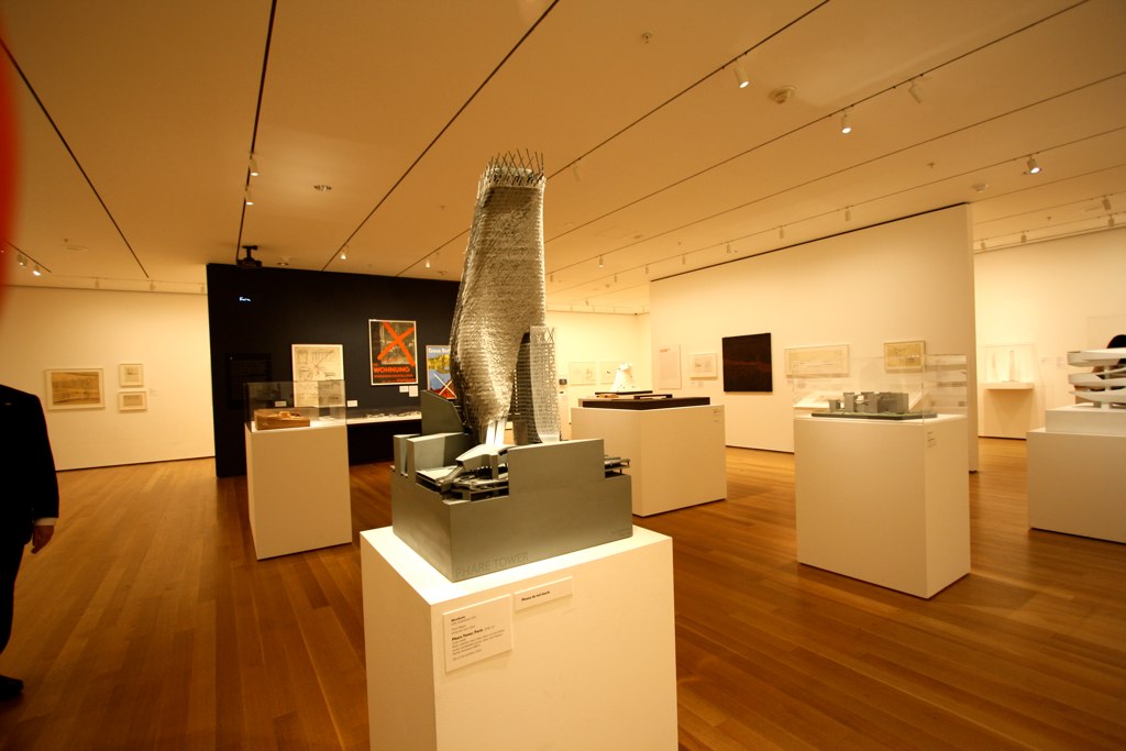 the gallery is full of historical artifacts and people