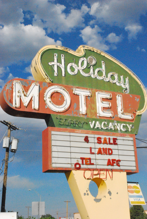 this motel is called holiday motel for sale