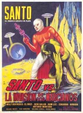 a spanish movie poster for the film'santa't o'bano
