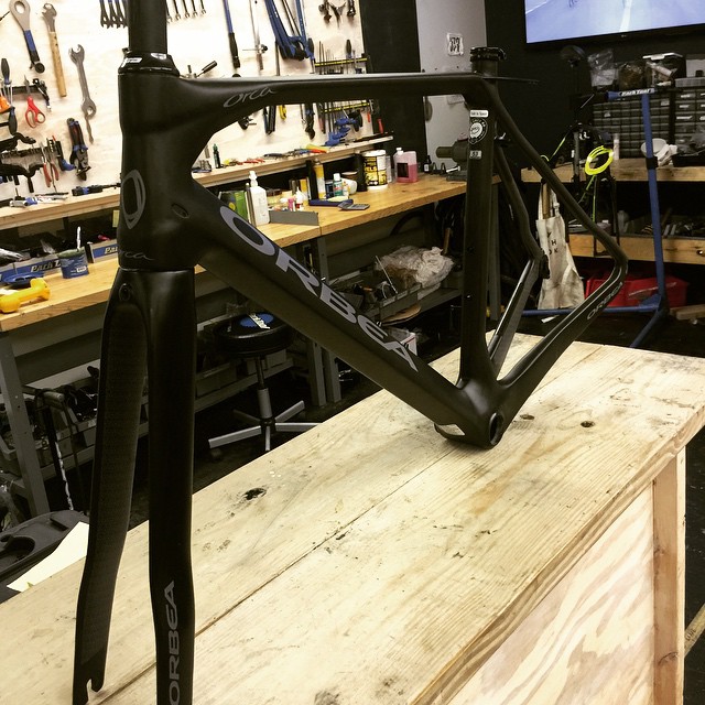 this bike frame is made to look like a bike