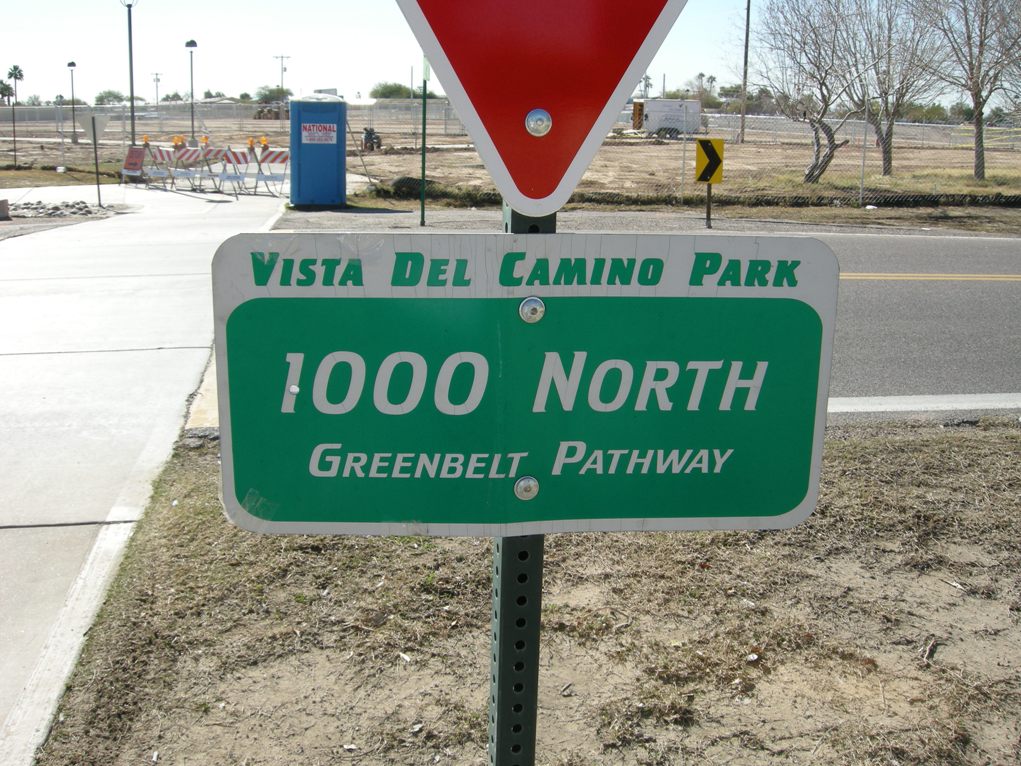 a sign saying it is good to get to the park and go to a campsite