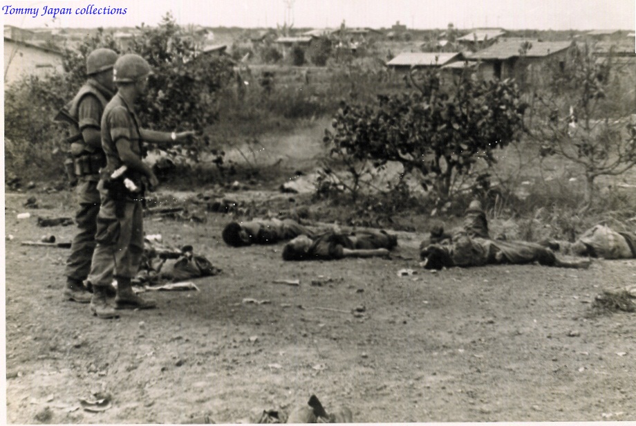 an image of soldiers that are talking and laying out