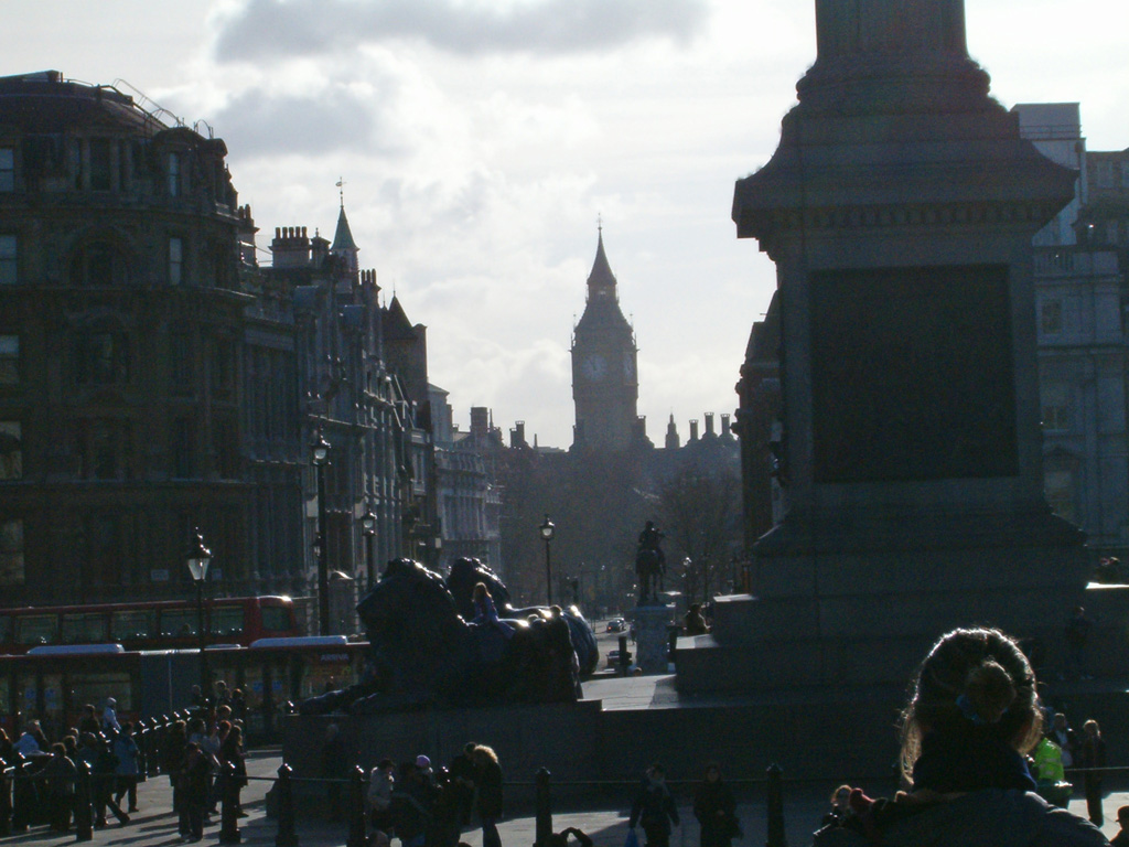 a city street with buildings on both sides