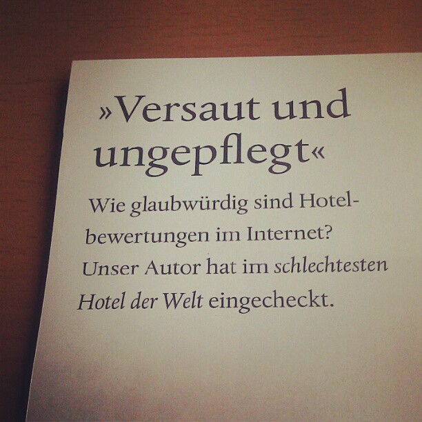 a el card with the words'versaut und ungeppleggtt '