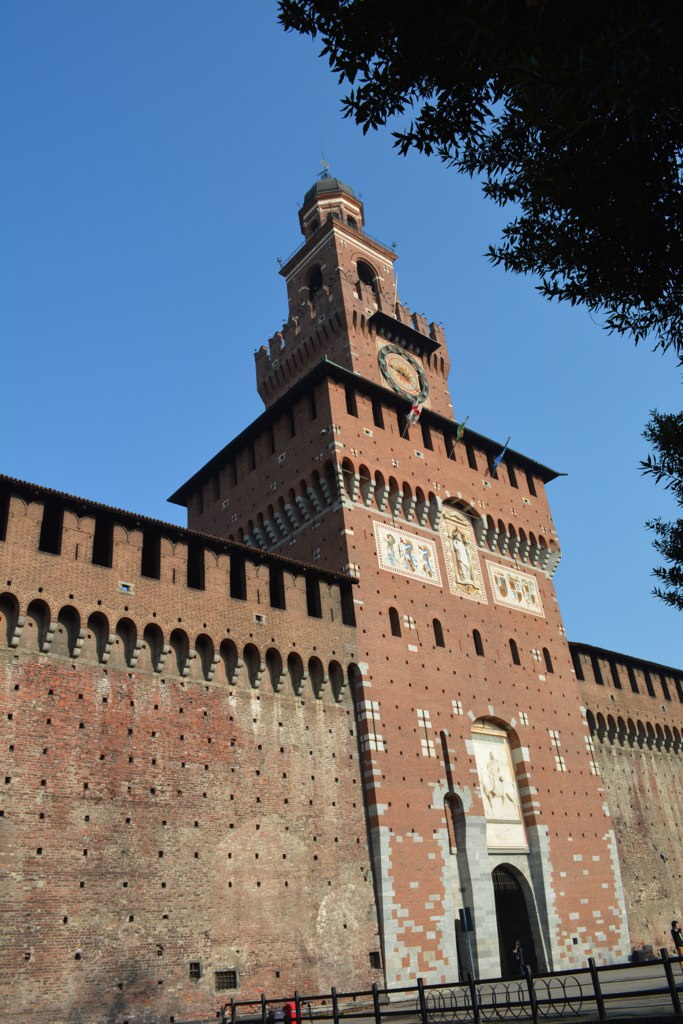 this is an image of a building with a clock on the tower