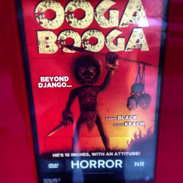 a poster for a film that is on display
