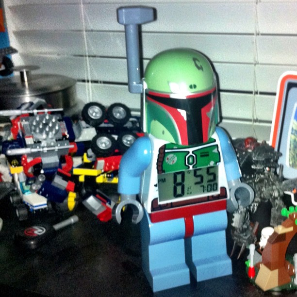 a lego star wars action figure is displayed