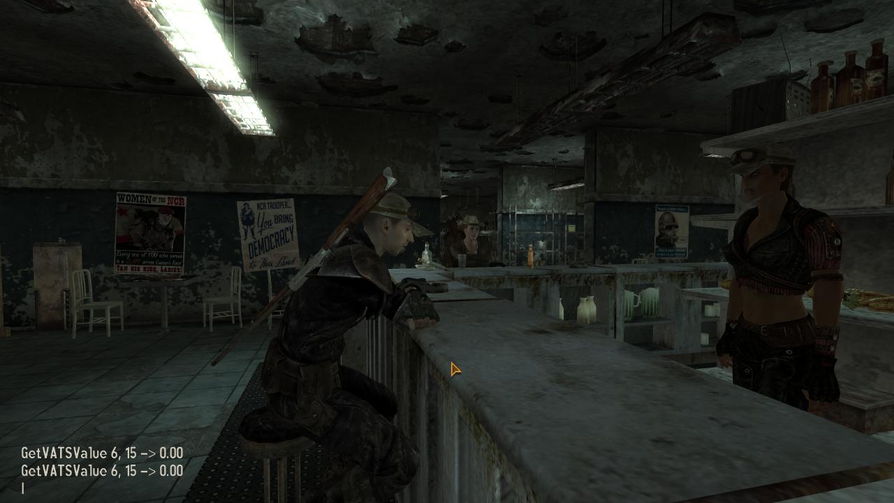 a man with a baseball bat is in the middle of an empty room