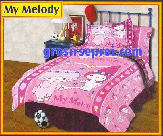 hello kitty pink twin size comforter set