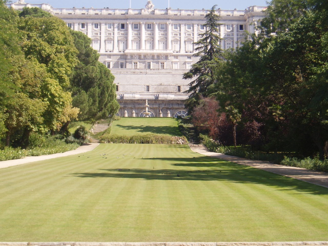 an outside s of a large white building