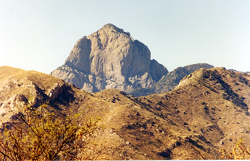 the big mountains are covered with many different vegetation