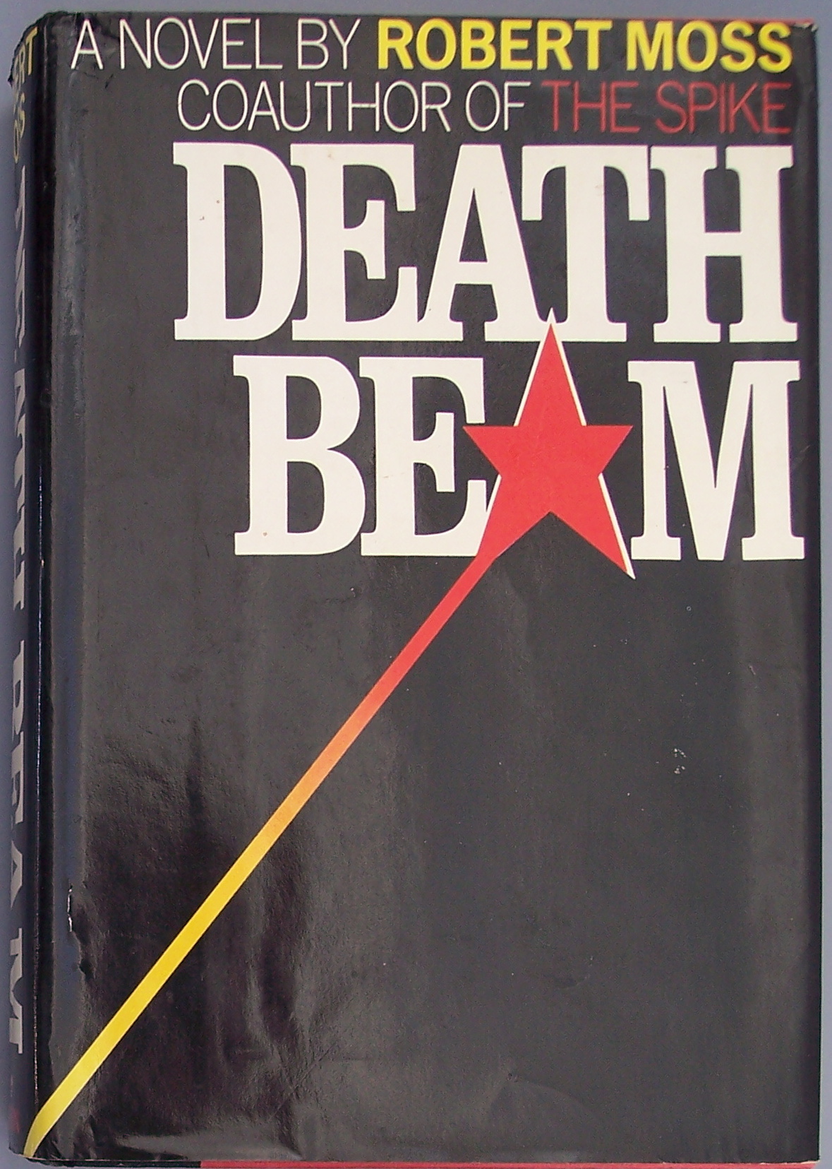 a book cover showing a bright red star on a black background