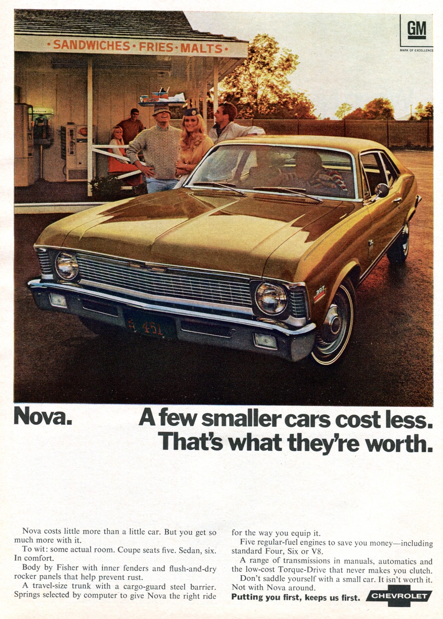 an ad for car sales featuring the new motor