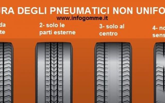 an info graphic shows the differences between three different types of tires