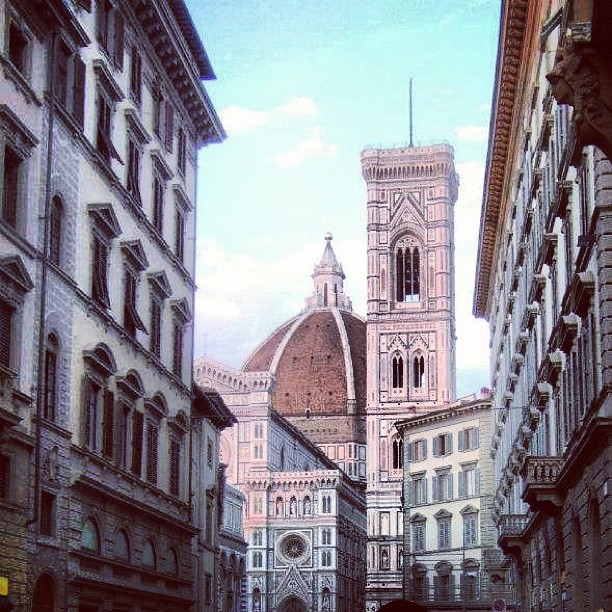 the building has a large bell tower