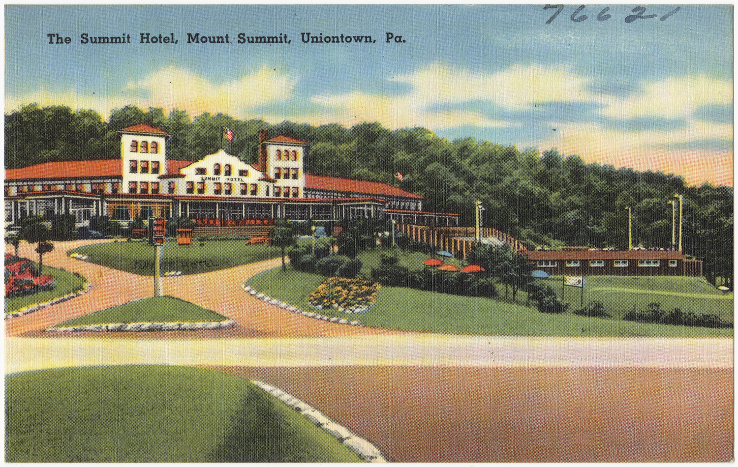 an old postcard depicting the savannah el in savannah, florida