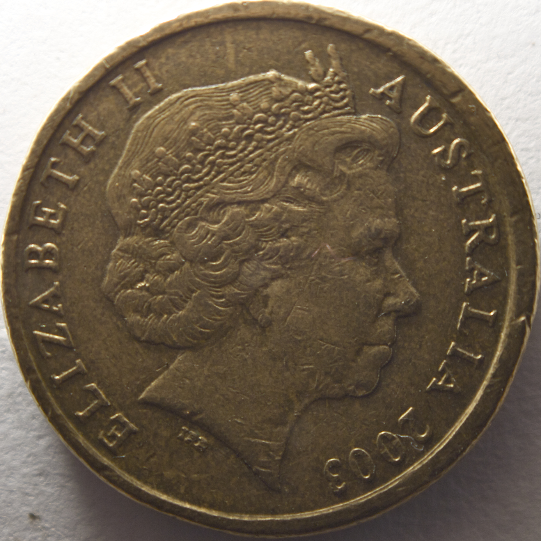 the coin has the image of a woman with long hair